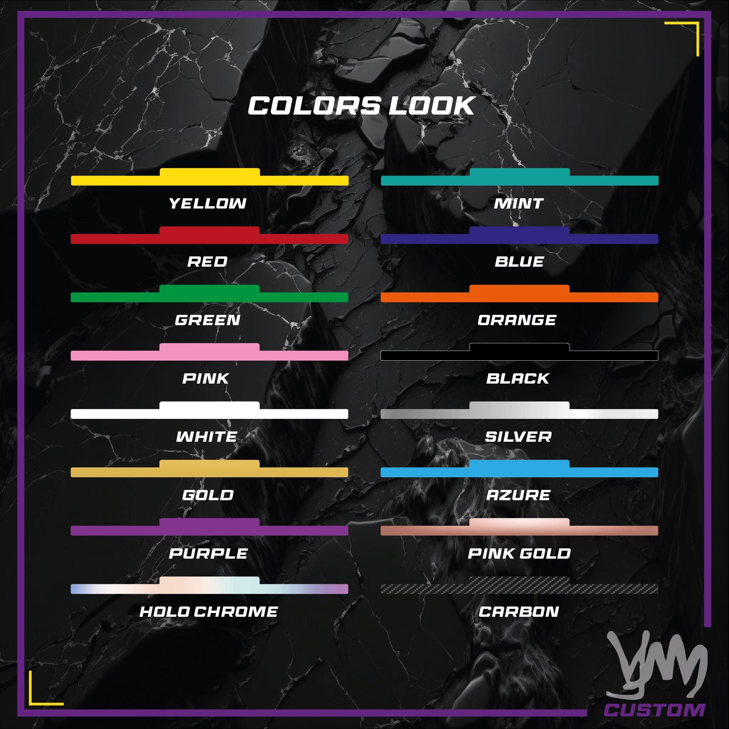 Sticker pour le dessus du volant Fanatec ClubSport Formula / Podium en design carbone ou couleurs