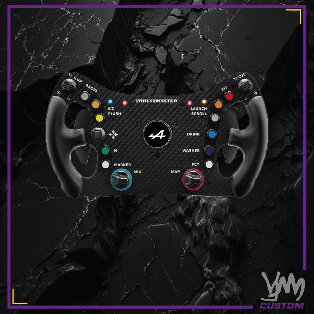 Sticker centre de volant pour Thrustmaster Ferrari 488 GT3 Add-On