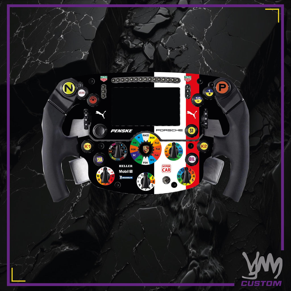 Stickers pour volant complet Thrustmaster SF1000 - Penske WEC Porsche