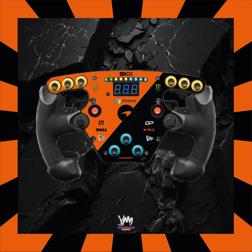 Stickers pour volant Fanatec Esport F1 V1 et V2 - McLaren F1