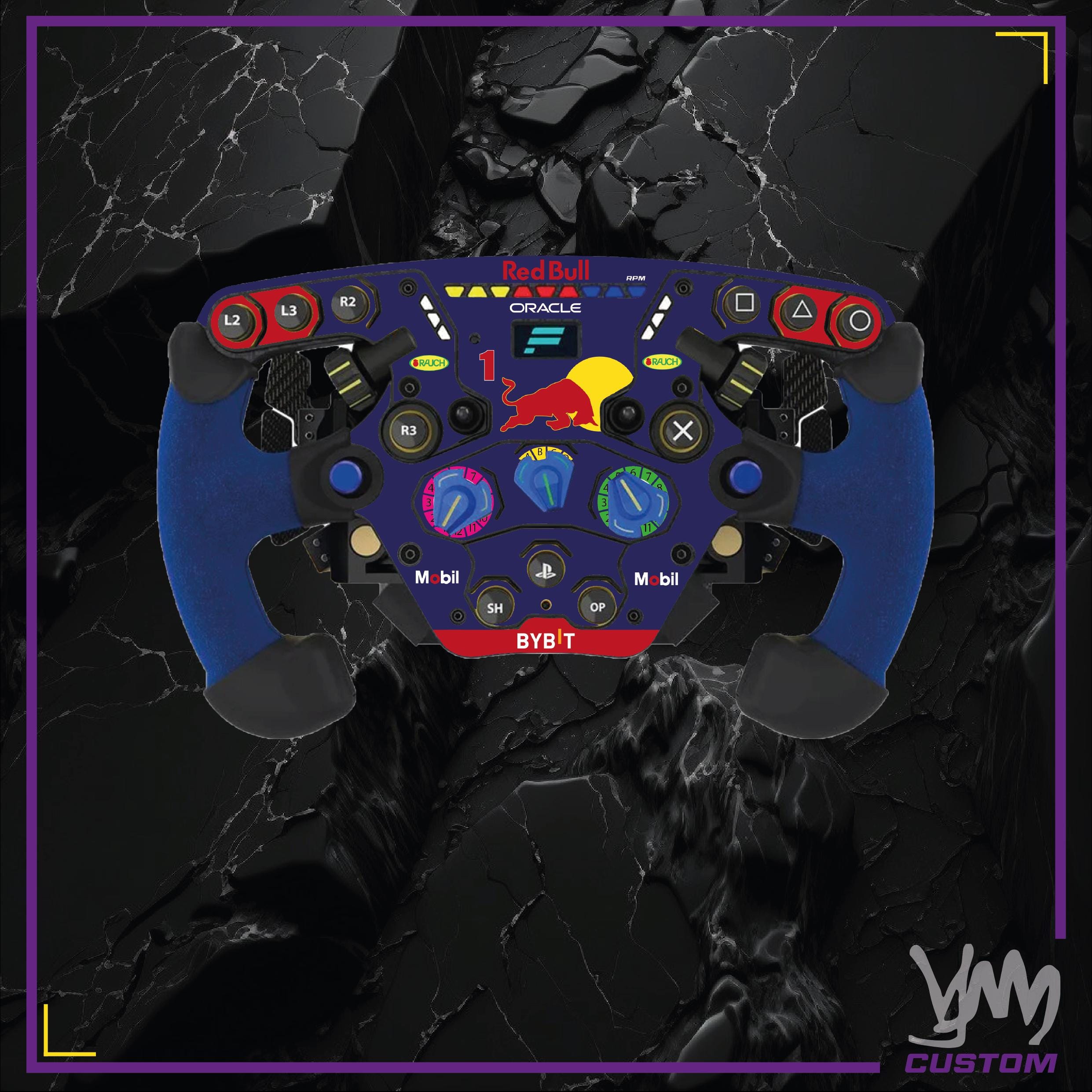 Stickers pour volant complet Fanatec Podium - RB Racing F1 Max Verstappen