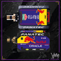 Stickers pour base moteur Fanatec DD1 ou DD2 - Oracle RB Racing 2025