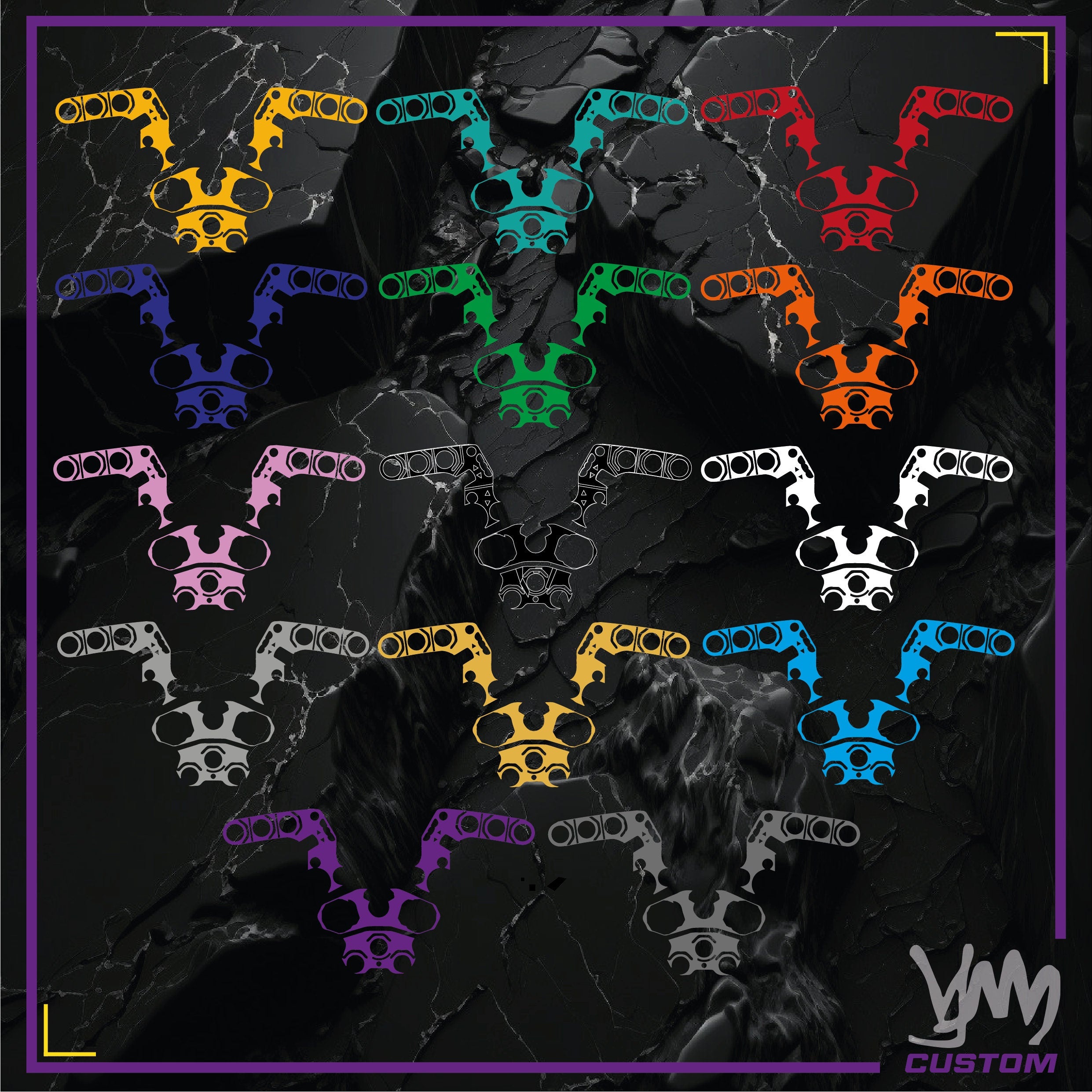 Sticker couleur pour volant Fanatec Podium - Décoration F1 racing