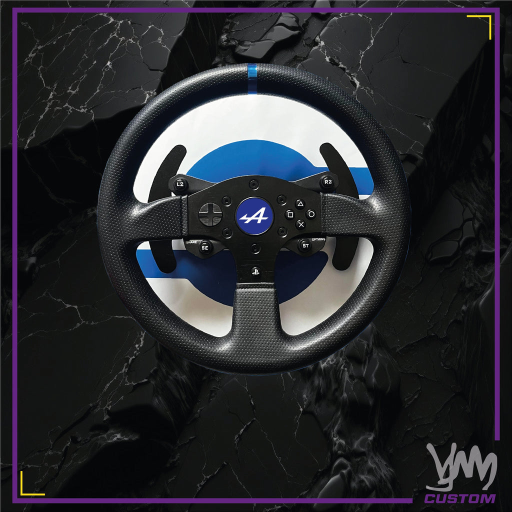 Sticker logos centre de volant Thrustmaster T300 RS Gran Turismo