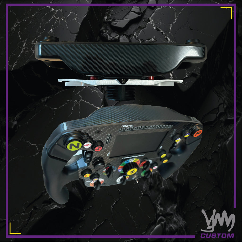 Sticker carbone pour le dessus du volant Thrustmaster SF1000 Ferrari F1