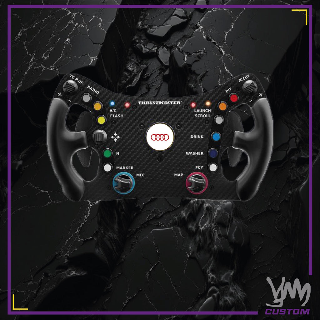 Sticker centre de volant pour Thrustmaster Ferrari 488 GT3 Add-On