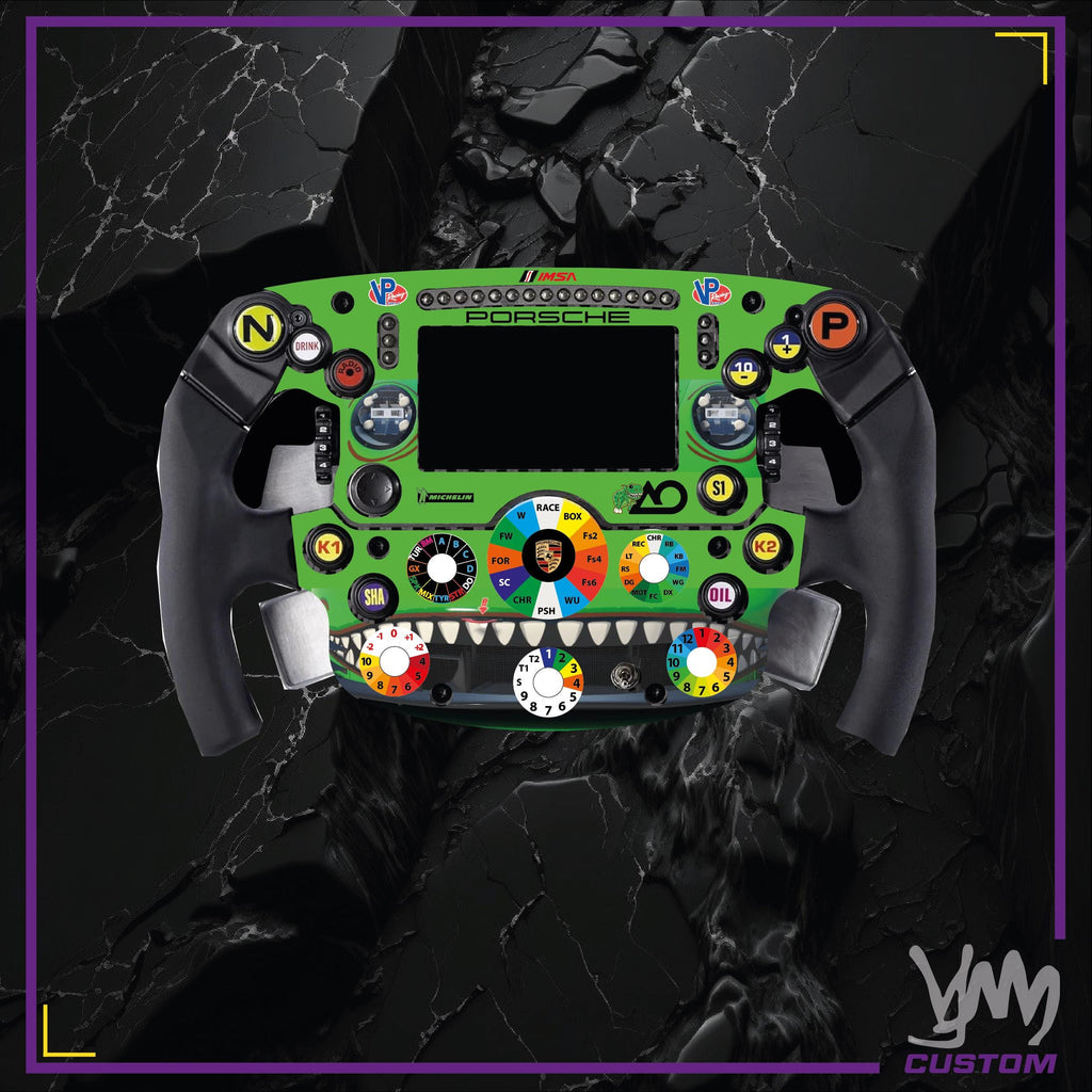 Stickers pour volant complet Thrustmaster SF1000 - Porsche Rexy