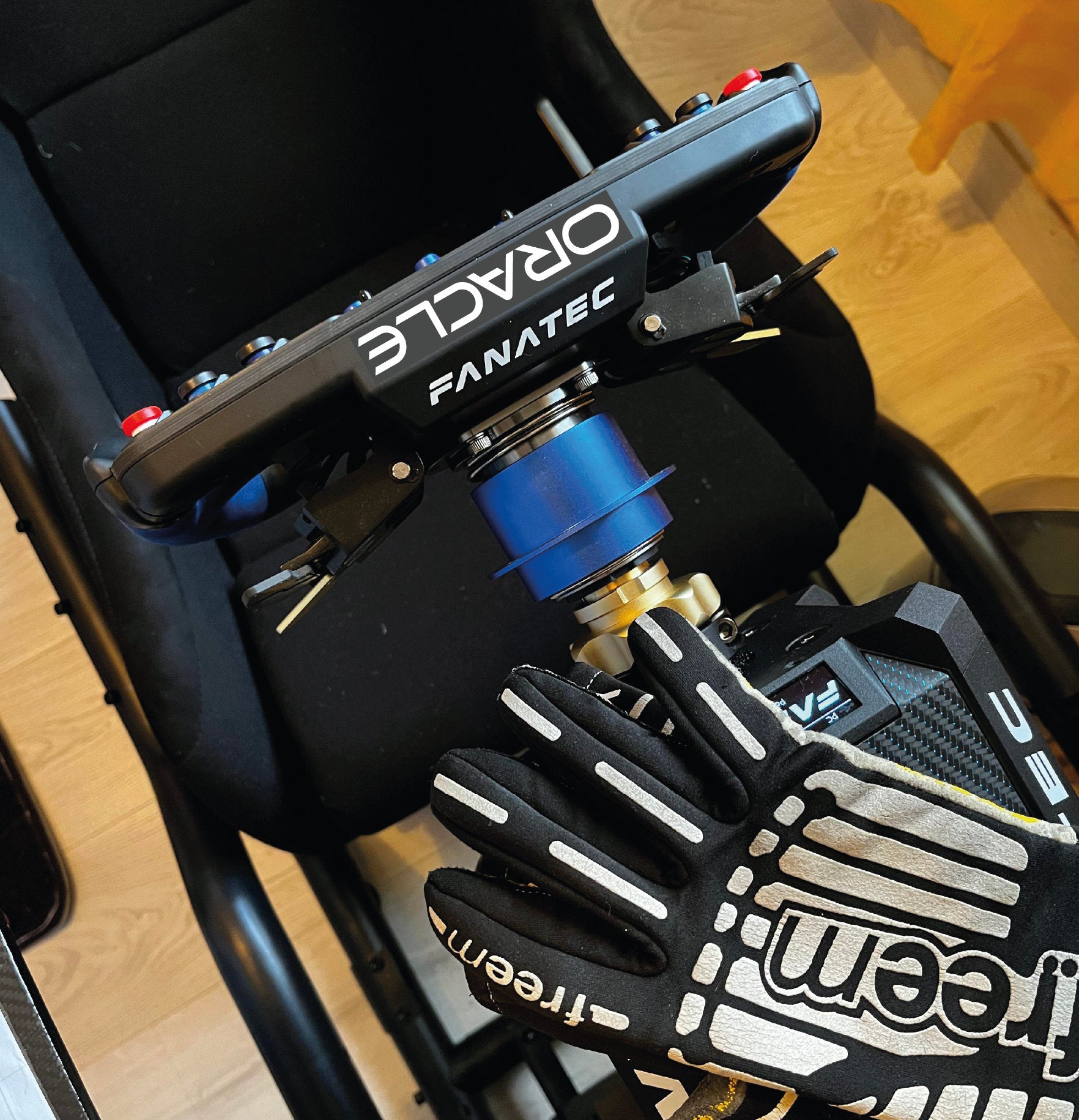 Sticker Oracle RedBull pour volant Thrustmaster Ferrari SF1000 - Fanatec Podium Racing Wheel F1 - volant SIMAGIC