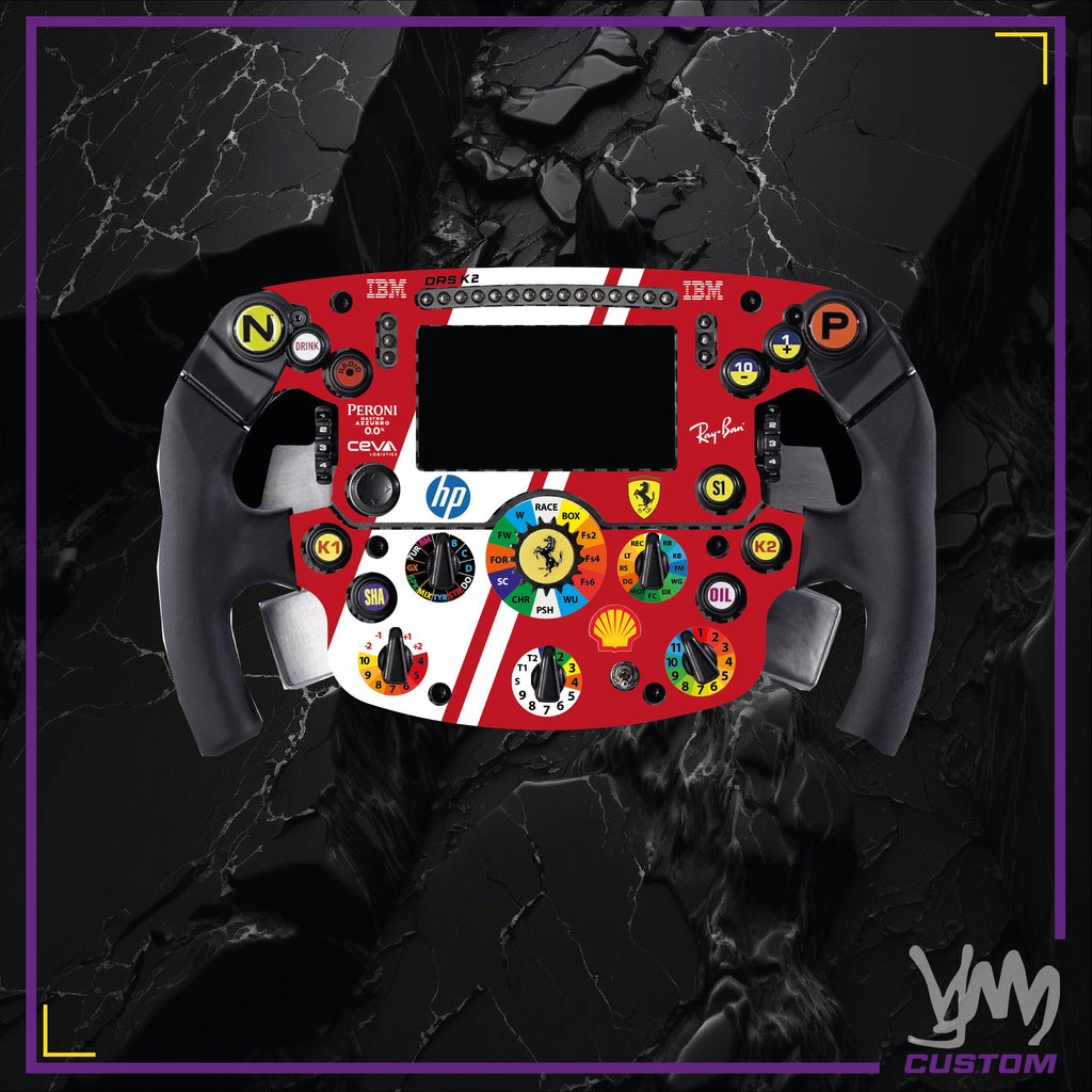Stickers pour volant complet Thrustmaster Ferrari SF1000