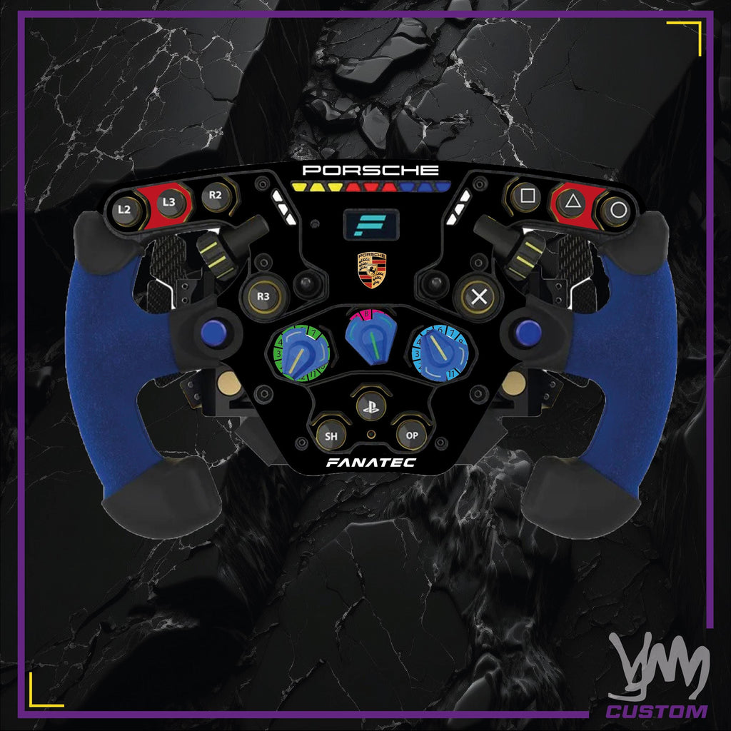 Stickers pour volant complet Fanatec Podium - Porsche