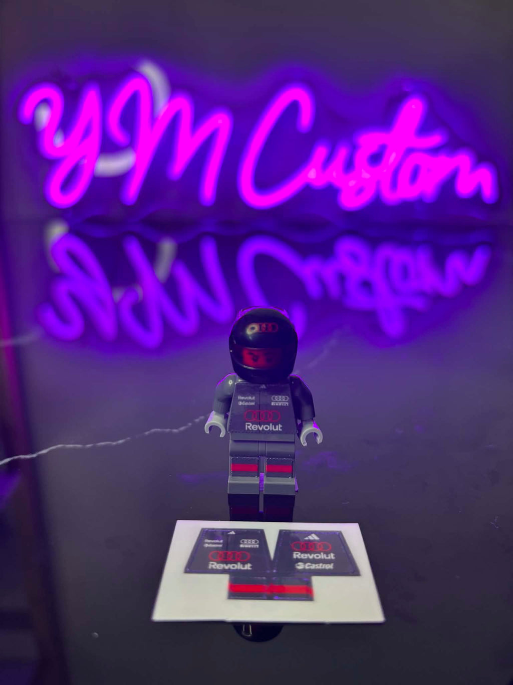 Driver character stickers for LEGO® F1® R26 - 77259