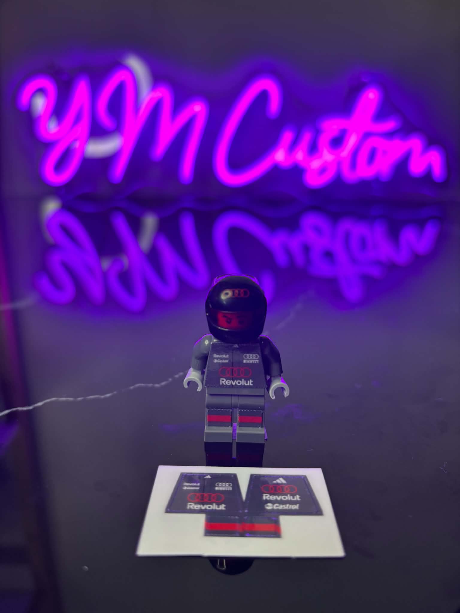 Driver character stickers for LEGO® F1® R26 - 77259