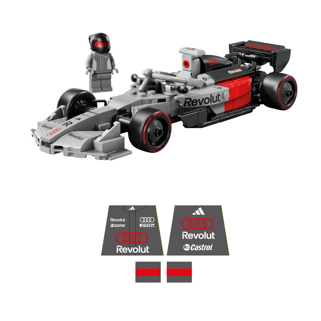 Driver character stickers for LEGO® F1® R26 - 77259