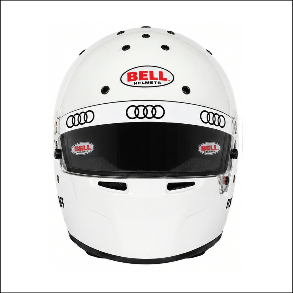 Autocollant bandeau de visière réplique casque Audi F1 Team