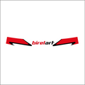 Autocollant bandeau de visière karting Birel ART