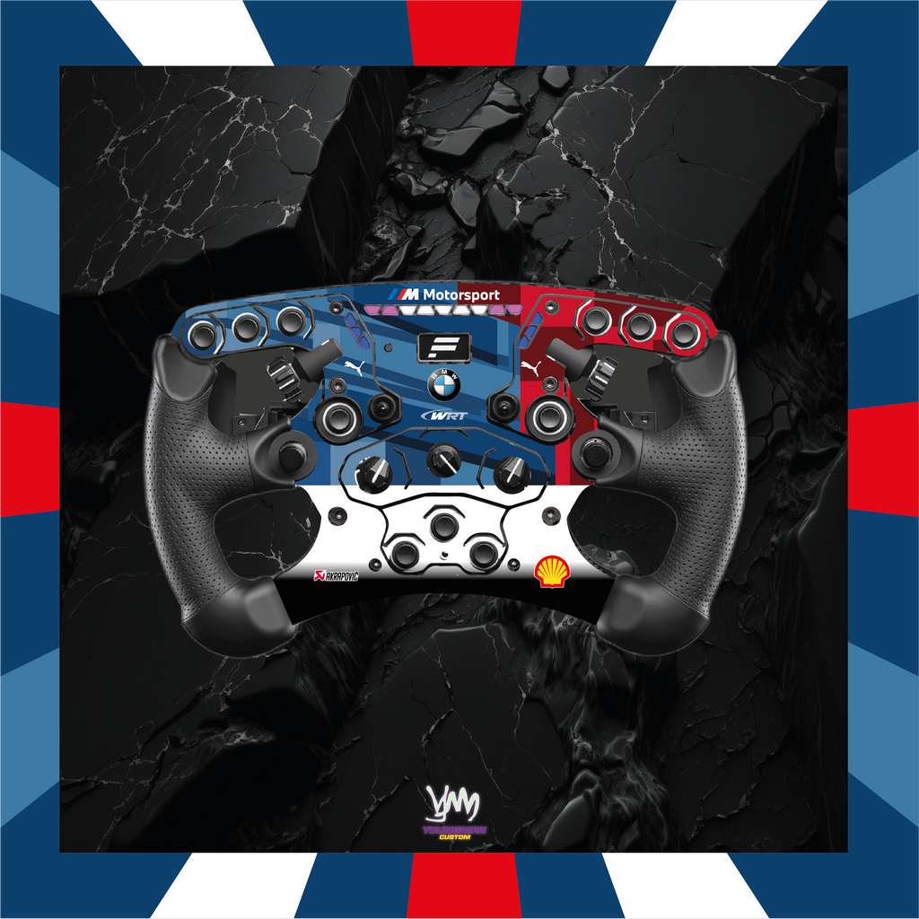 Stickers for complete steering wheel Fanatec Podium - Ferrari AF Corse WEC