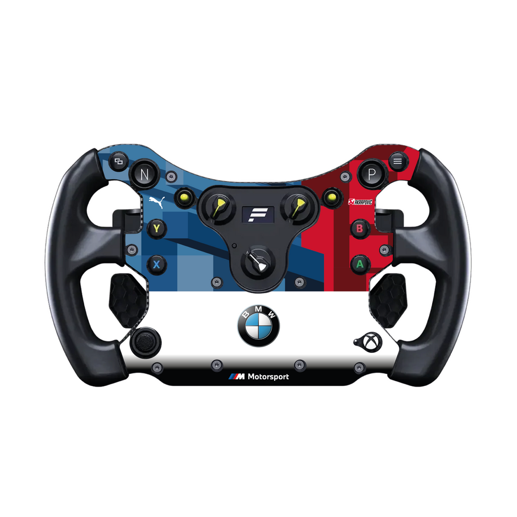 BMW M Motorsport sticker for complete Fanatec CSL GT3 / CSL McLaren GT3 steering wheel