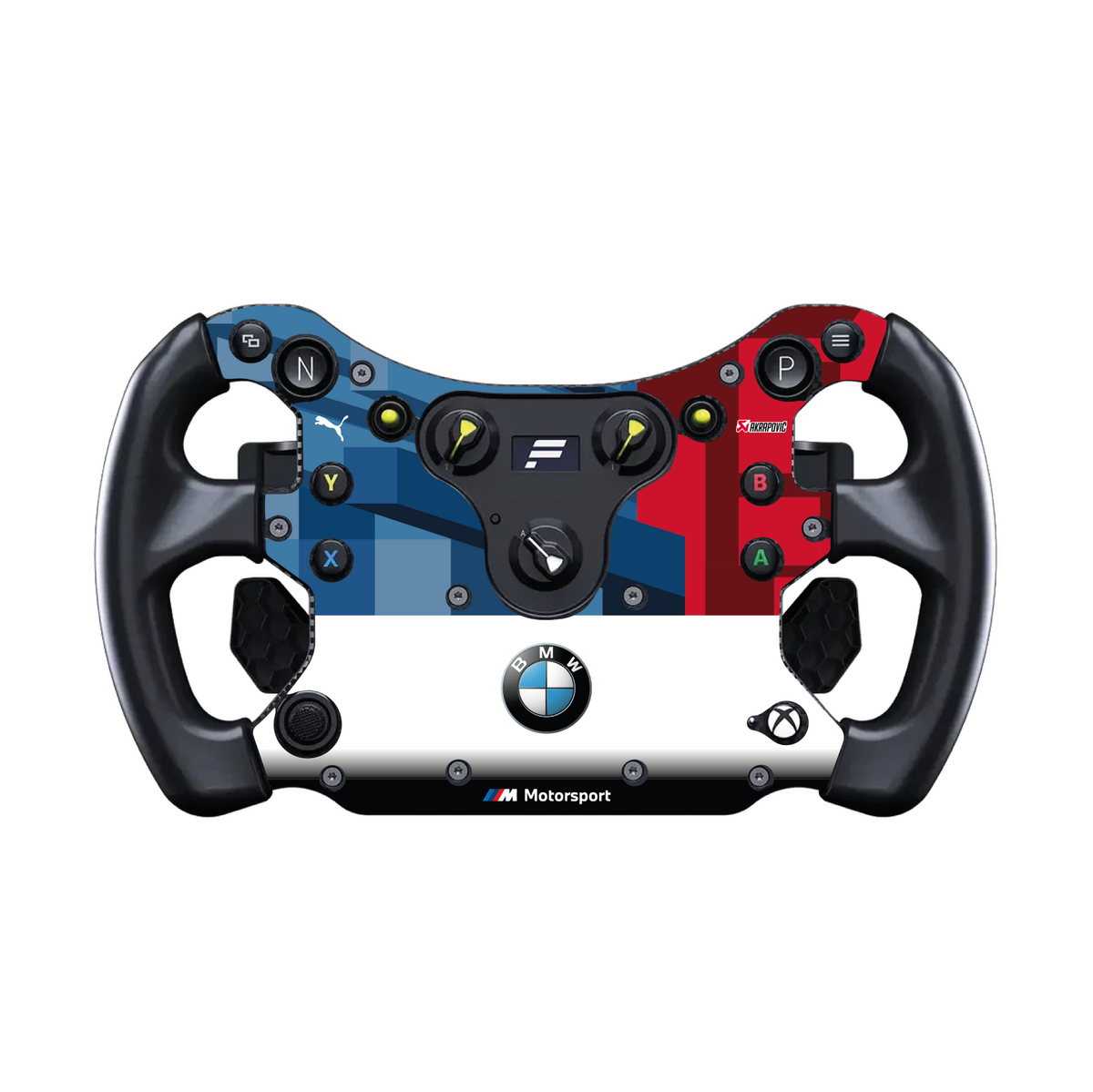BMW M Motorsport sticker for complete Fanatec CSL GT3 / CSL McLaren GT3 steering wheel