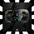 Fanatec Esport F1 V1 and V2 steering wheel sticker - Cadillac F1