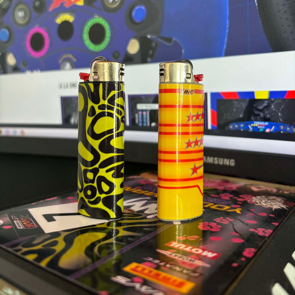 Decorative sticker for BIC Maxi lighter