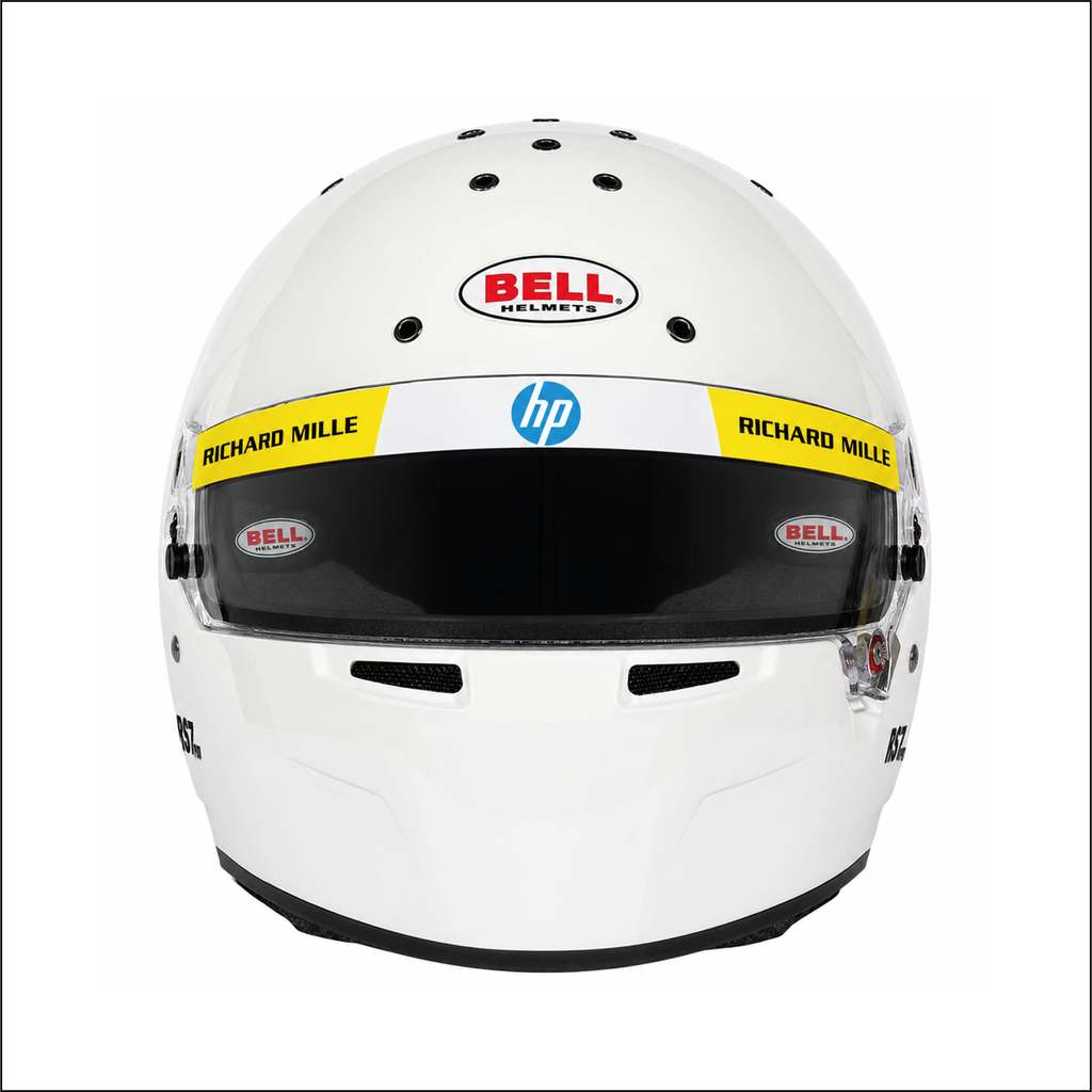 Autocollant bandeau de visière réplique casque Ferrari F1