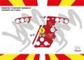 Stickers pour volant Fanatec Esport F1 V1 et V2 - Ferrari F1 HP