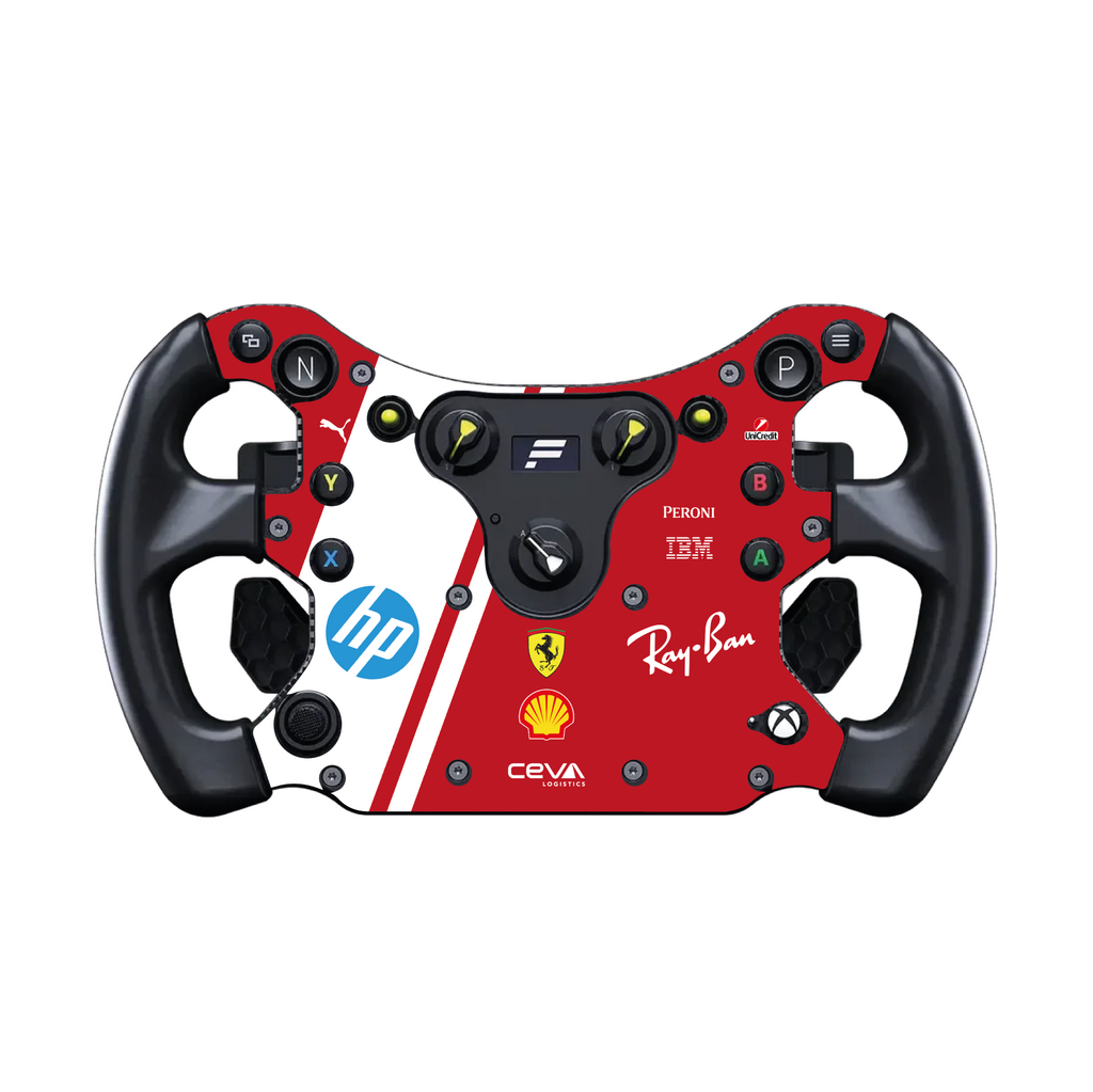Ferrari HP sticker for complete Fanatec CSL GT3 / CSL McLaren GT3 steering wheel