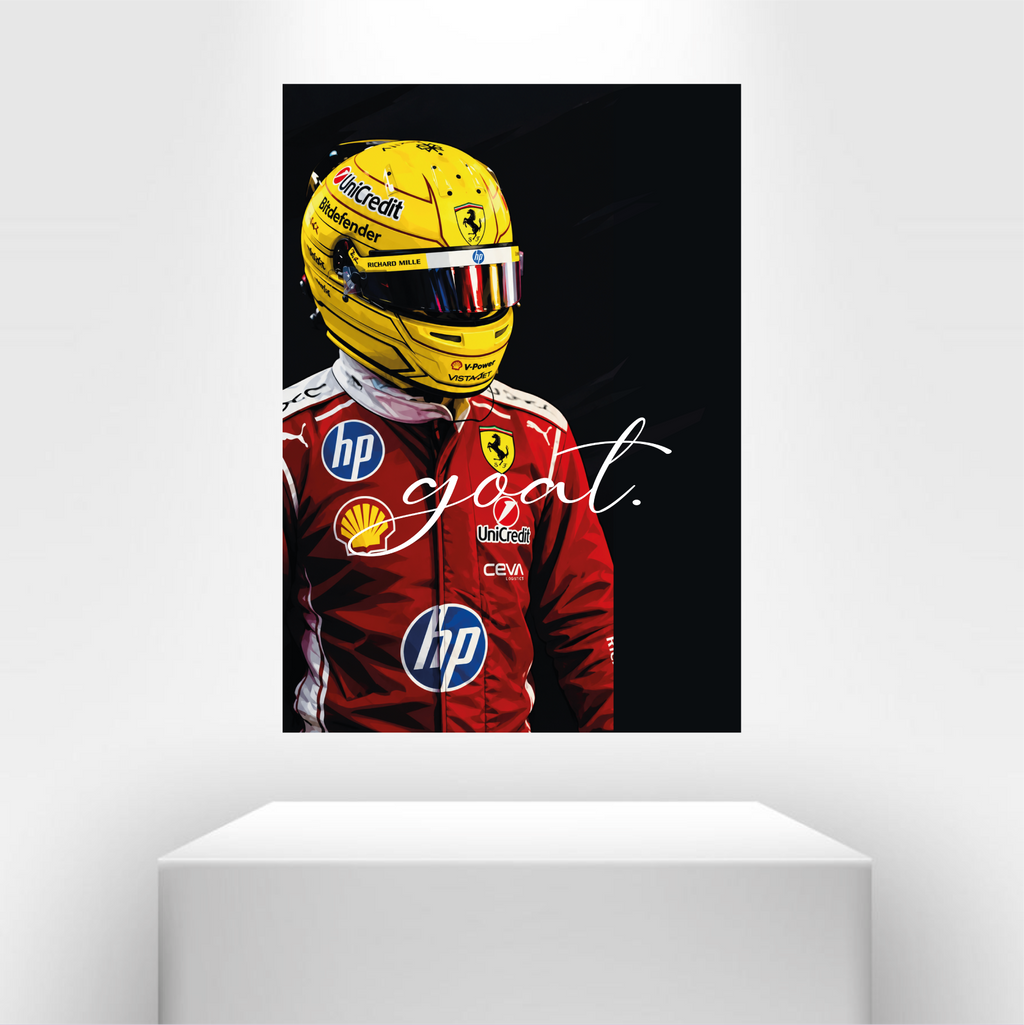 Poster Goat Lewis Hamilton