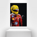 Poster Goat Lewis Hamilton