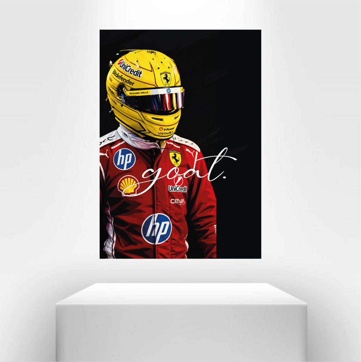 Poster Goat Lewis Hamilton