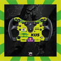 Autocollant Porsche Manthey Grello pour volant complet Fanatec CSL GT3 / CSL McLaren GT3