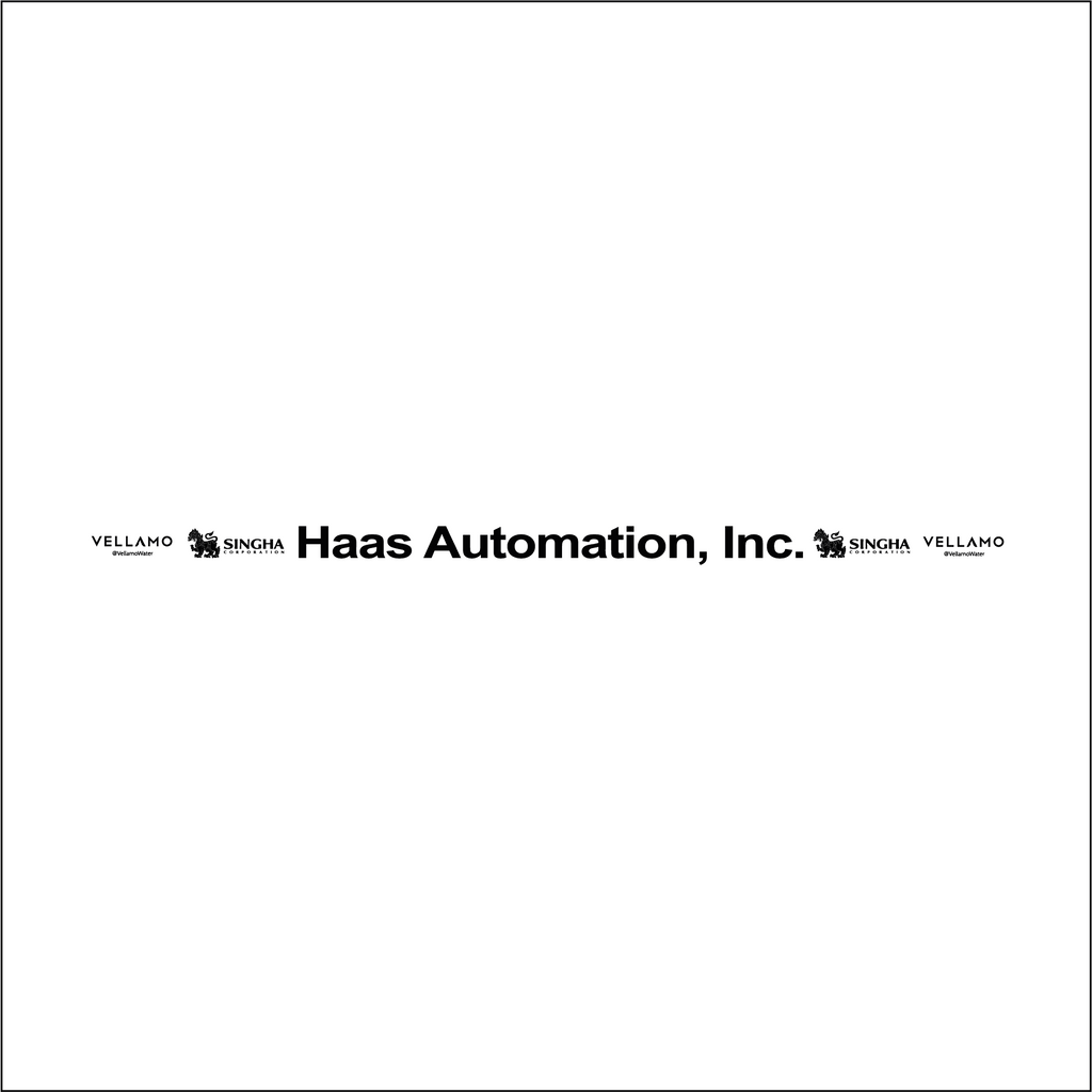 Autocollant bandeau de visière réplique casque HAAS TGR F1