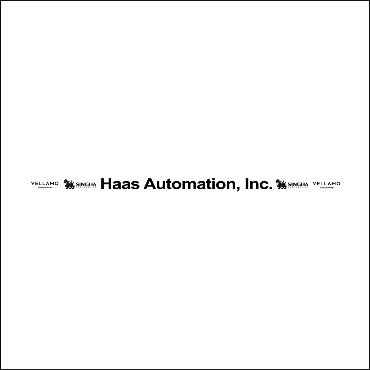 Autocollant bandeau de visière réplique casque HAAS TGR F1