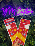 Ferrari AF Corse stickers for Thrustmaster T598 steering wheel base