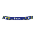Autocollant bandeau de visière karting LN KART