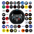 Center logo sticker for Logitech G29 steering wheel