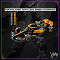 McLaren 2023 sticker pack for Lego Speed ​​Champion 76919
