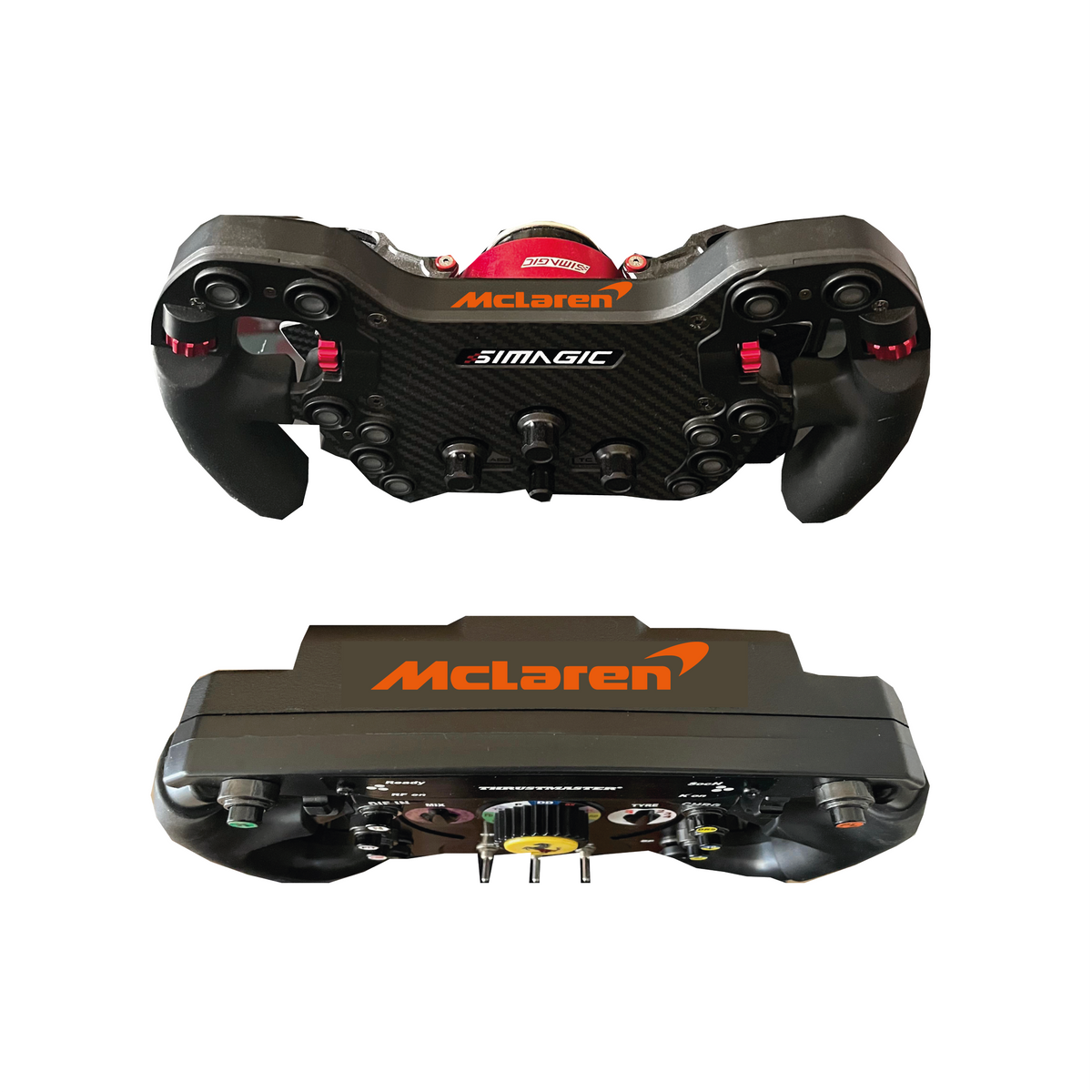 Sticker McLaren pour le haut de volant SIM Racing