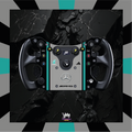 Autocollant Mercedes AMG Petronas pour volant complet Fanatec CSL GT3 / CSL McLaren GT3
