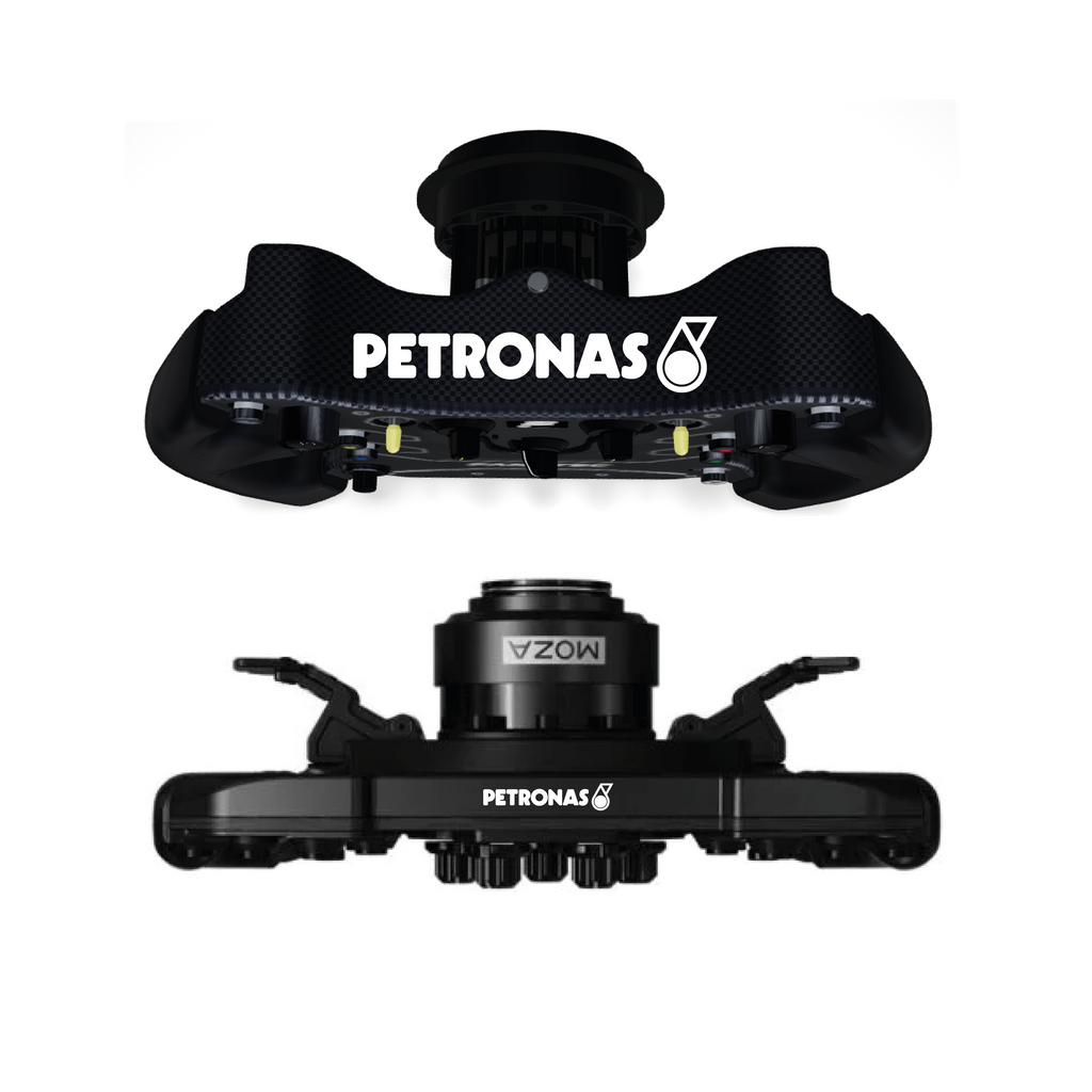 Petronas sticker for the top of a SIM racing steering wheel