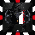 Porsche Motorsports sticker for complete Fanatec CSL GT3 / CSL McLaren GT3 steering wheel