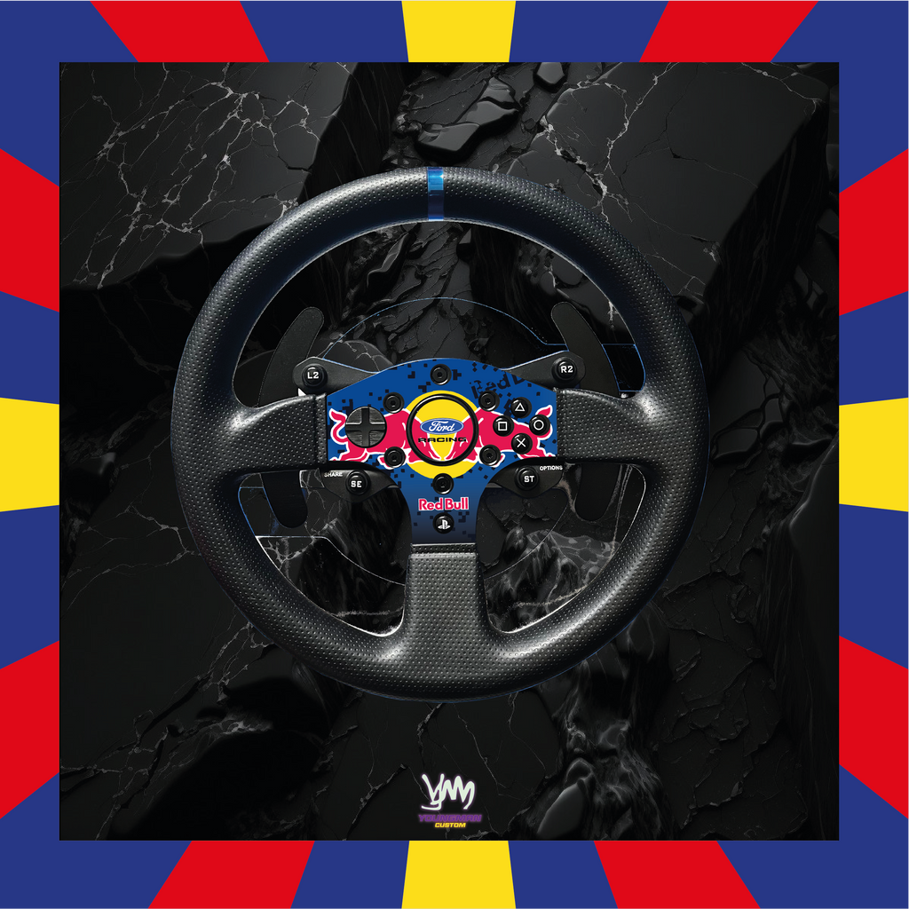 Stickers for Thrustmaster T300 RS GT - Red Bull Ford Racing