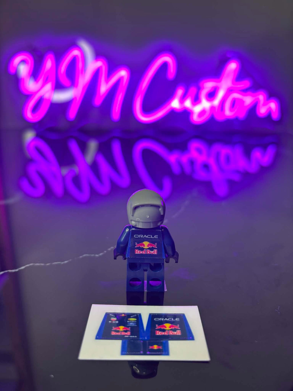 Driver character stickers for LEGO® F1® RB20 - 77243