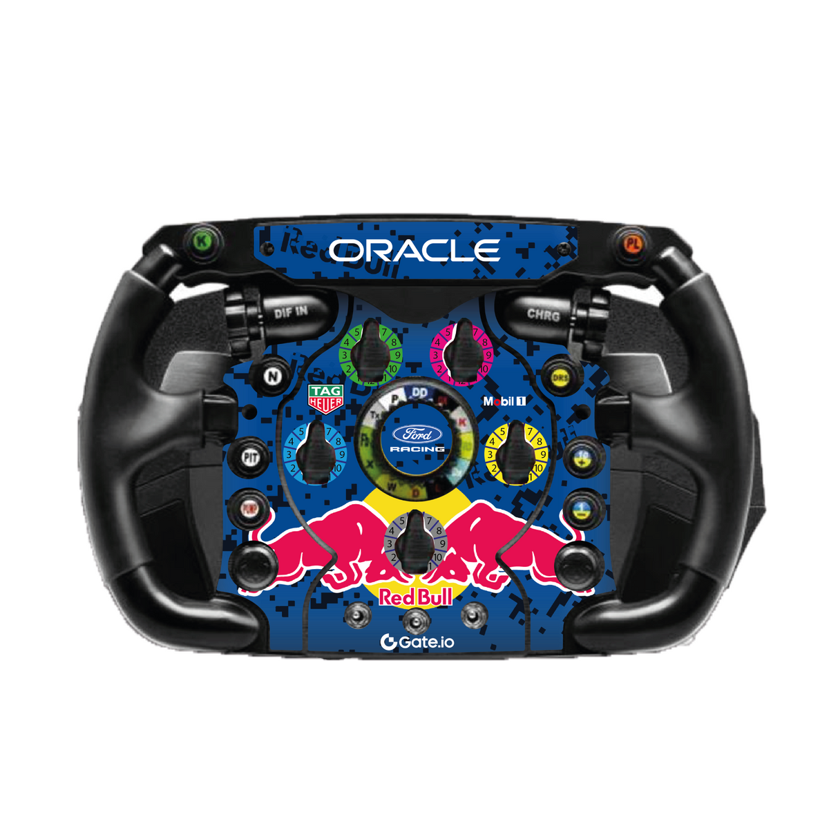 Thrustmaster Ferrari F1 Add-On Complete Steering Wheel Stickers - Red Bull Racing