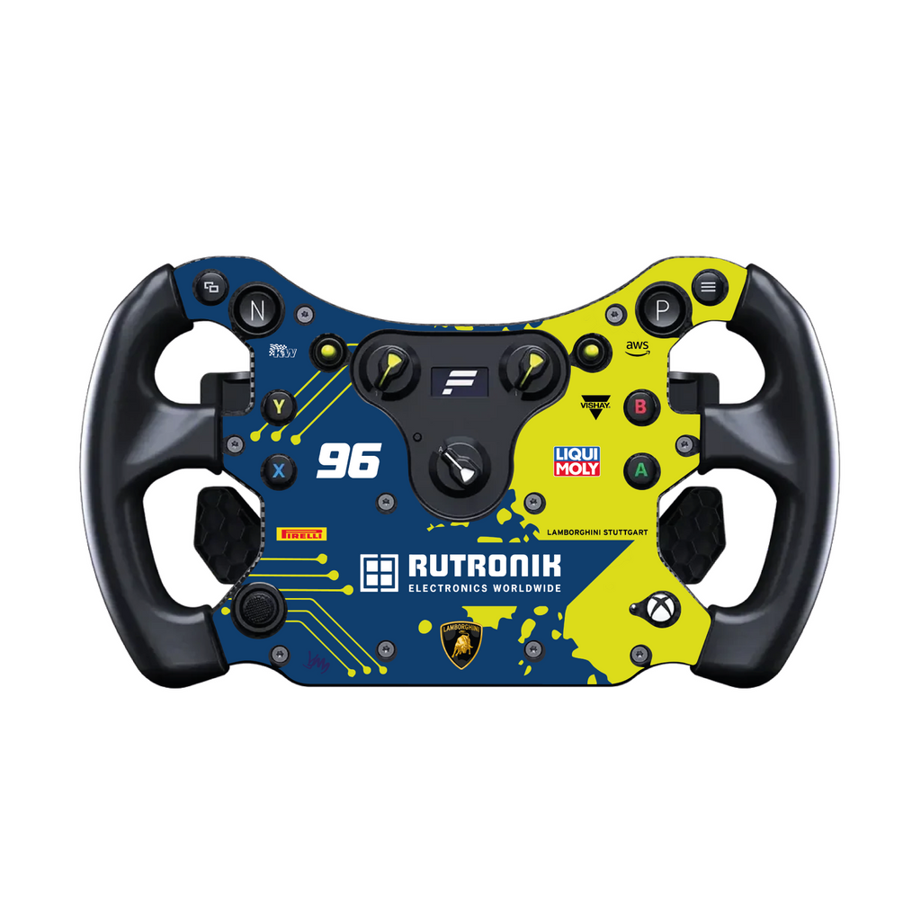 Rutronik Racing sticker for Fanatec CSL GT3 / CSL McLaren GT3 steering wheel