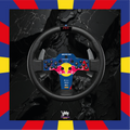 Autocollant Verstappen Racing GT3 AMG pour volant Fanatec P1