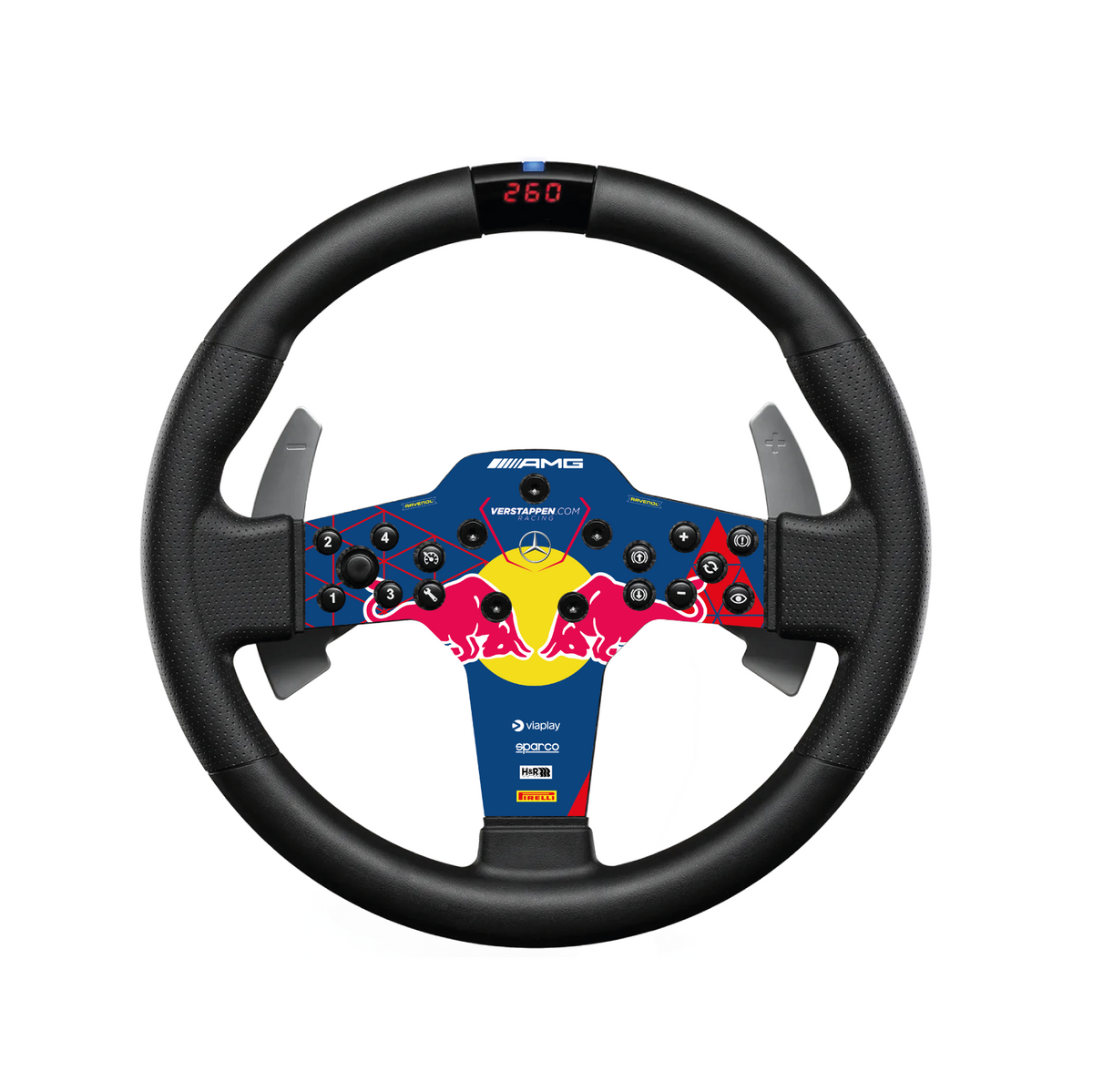 Verstappen Racing GT3 AMG sticker for Fanatec P1 steering wheel