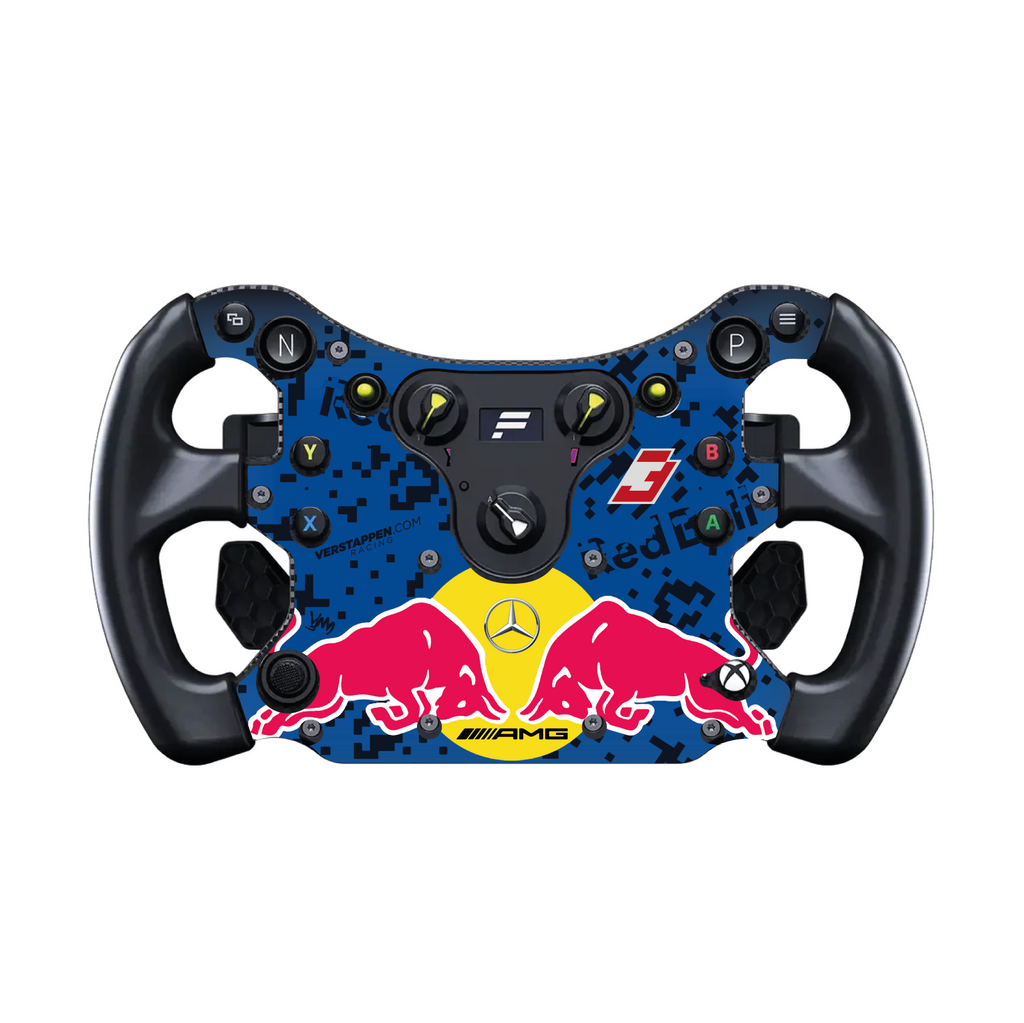 Verstappen SIM Racing sticker for Fanatec CSL GT3 / CSL McLaren GT3 complete steering wheel