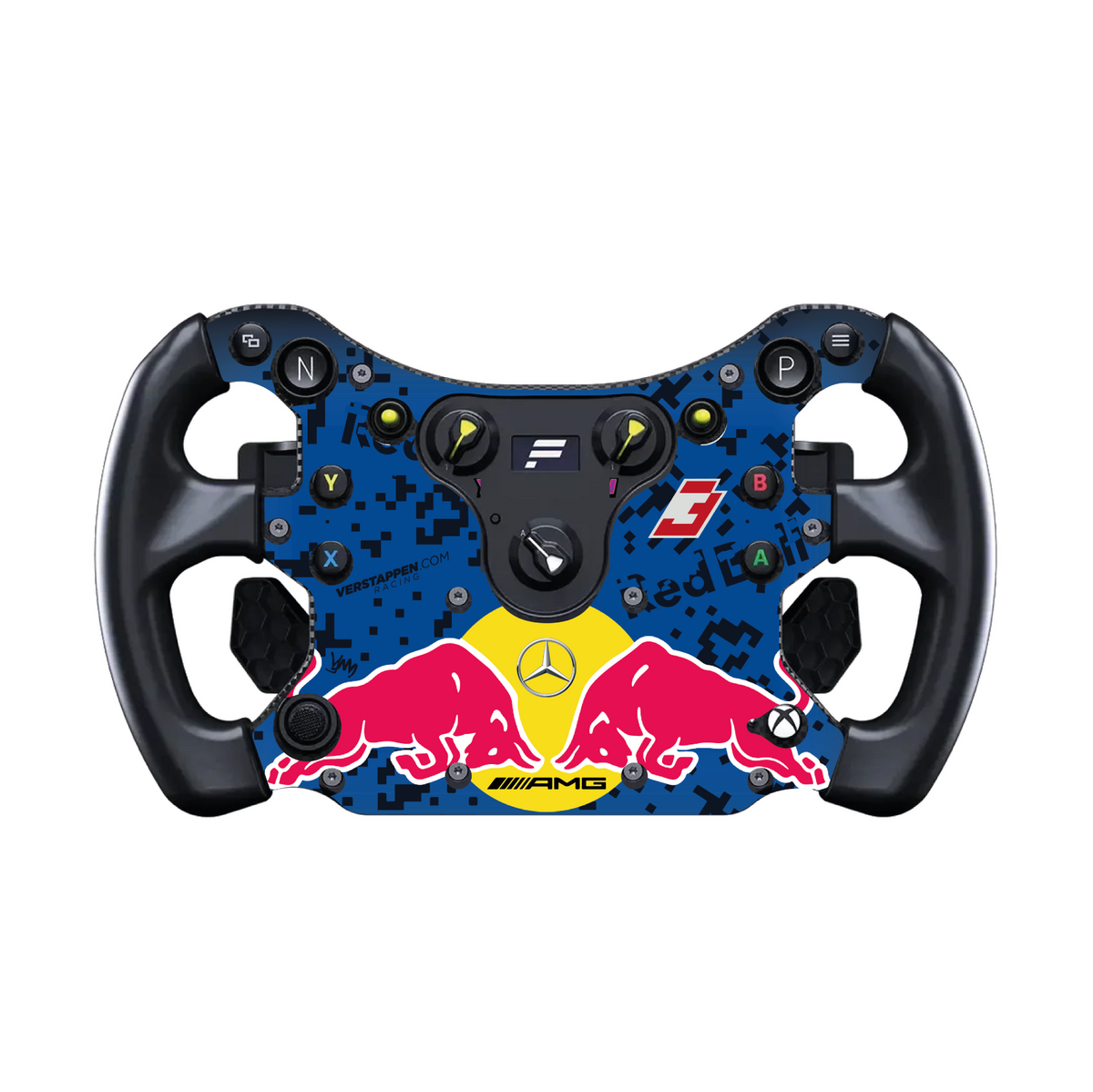 Verstappen SIM Racing sticker for Fanatec CSL GT3 / CSL McLaren GT3 complete steering wheel
