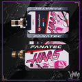 Stickers pour base moteur Fanatec DD1 ou DD2 - HAAS F1 Team édition Japon